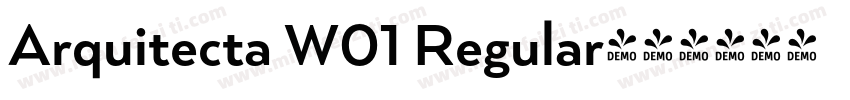 Arquitecta W01 Regular字体转换